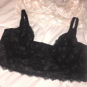 Victoria Secret - lace underwire bralette/bustier